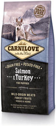 Produktbild von Carnilove Welpenfutter Lachs und Truthahn Getreidefrei 24 kg