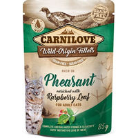 Produktbild von Carnilove Wild-Origin Katzen-Filets Fasan mit hohem Fleischanteil Adult 24x85 g - 24 x 85 g