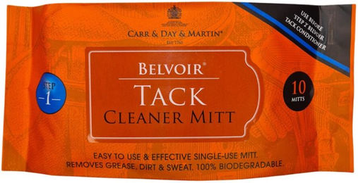 Carr & Day & Martin Belvoir Tack Cleaner Mitts Lederreinigungshandschuhe für Pferdeleder – Bild 1 von 3