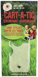 Cart-A-Tic Zeckenkarte mit Lupe – Bild 1 von 1
