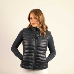 Produktbild von Carubina Steppweste für Damen in Caramel wasserabweisend aus Polyester