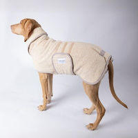 Produktbild von Caruso Conscious Pet Supply Hundebademantel Beige aus Bio-Baumwolle XL