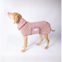 Produktbild von Caruso Conscious Pet Supply Hundebademantel Rosa aus Bio-Baumwolle Größe XS