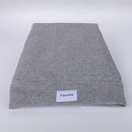 Caruso Conscious Pet Supply Hundebett Wechselbezug Easy Clean Grau aus Recyclingmaterial Größe M – Bild 1 von 2
