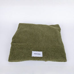 Caruso Conscious Pet Supply Wechselbezug Hundebett Teddy Waldgrün aus recycelten Fasern Größe L – Bild 1 von 3