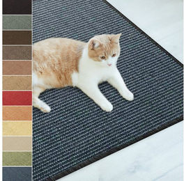 casa pura Kratzmatte aus Sisal für Katzen in Blau – Bild 1 von 5