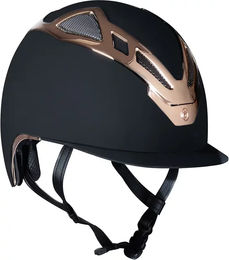 Produktbild von Casco Apex Reithelm Chrome Silber Schwarz Unisex 54 cm