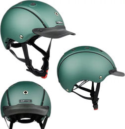Produktbild von Casco Choice Iconic Reithelm für Kinder in Grün Größe S