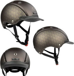 Casco Choice Iconic Reithelm für Kinder in Silber oder Braun aus Kunststoff – Bild 1 von 5