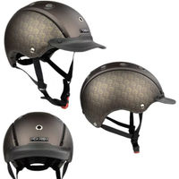 Produktbild von Casco Choice Iconic Reithelm für Kinder in Silber oder Braun aus Kunststoff