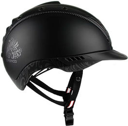 Produktbild von Casco Mistral Reithelm Unisex Schwarz Größe L nach VG1 Standard