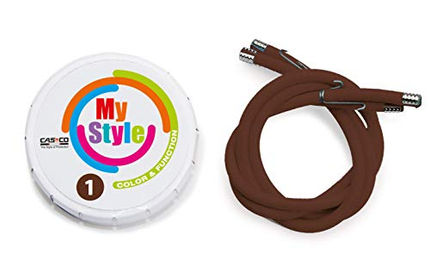 Casco MyStyle Helmstreifen aus Stoff in Braun Größe S – Bild 1 von 2