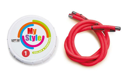 Casco MyStyle Wechselbiese aus Gummi in Rot Größe 1 – Bild 1 von 4