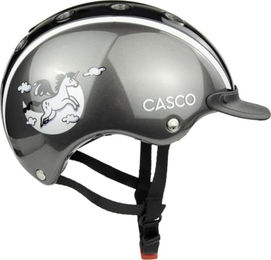 Casco Nori 2.0 Reithelm und Skihelm für Kinder Moonbeam Einhorn Größe S – Bild 1 von 13