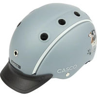 Produktbild von Casco Nori Reithelm für Kinder in Grau Größe XS