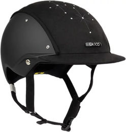 Casco Reithelm Apart Brilliant für Damen aus Stoff in Rot oder Schwarz – Bild 1 von 4