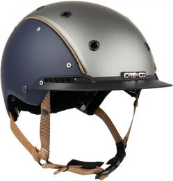 Produktbild von Casco Reithelm Champ-3 Unisex Blau Grau Größe S