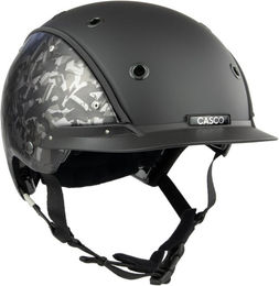 Casco Reithelm Champ Forged Unisex Schwarz-Grau Grösse 56-58cm – Bild 1 von 4