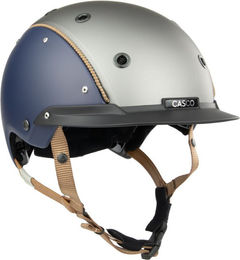 Casco Reithelm Champ Regal Blue in Blau und Silber Grösse M – Bild 1 von 4
