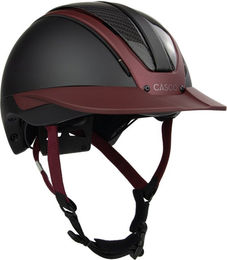 Casco Reithelm Duell One Carbon Unisex Schwarz Rot Grösse M – Bild 1 von 4