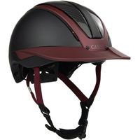 Produktbild von Casco Reithelm Duell One Carbon Unisex Schwarz Rot Grösse M