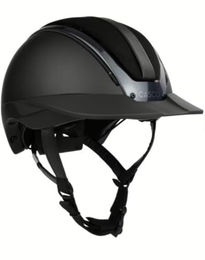 Casco Reithelm Duell One Finesse Schwarz Velours Größe M Unisex – Bild 1 von 7