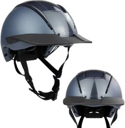 Casco Reithelm Duell Prime Unisex aus Kunststoff in Blau oder Grau Größe L – Bild 1 von 5