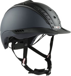 Casco Reithelm Mistrall-2 Edition Unisex in Grau und Schwarz mit EN 1384:2023 Zertifizierung Größe 60-63cm – Bild 1 von 4