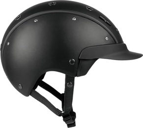 Casco Reithelm VG1 Master 6 aus Glattleder in Schwarz Größe L 59-62 cm – Bild 1 von 3