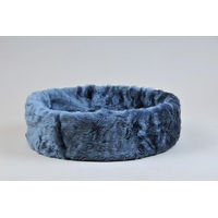 Produktbild von Cat Bonbon Katzenkissen Ruhe- und Schlafinsel aus Plüsch Blau