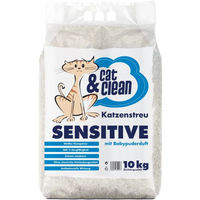 Produktbild von Cat & Clean Sensitive Katzenklumpstreu mit Babypuderduft 10 kg - 10 kg