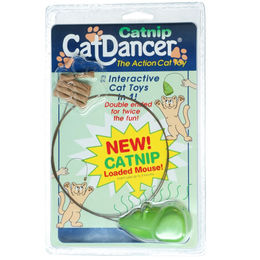 Cat Dancer Katzenangel mit Catnip Katzenspielzeug bunt und grün – Bild 1 von 2