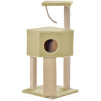 Produktbild von Cat Dream Kratzbaum Ecklösung aus Holz in Beige 40x40x112 cm