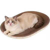 Produktbild von Cat Krabbe Cat Tree Cottage Möbelschutz für Katzen aus atmungsaktivem Karton 43x26x5,5 cm