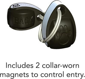 Cat Mate 254 elektromagnetische Katzenklappe weiß wasserdicht für Katzen aller Altersstufen - 1 Stk. – Bild 1 von 3