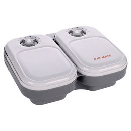 Produktbild von Cat Mate Automatischer Futterautomat 401 für Katzen mit 2 Portionen aus Kunststoff