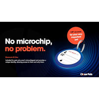 Produktbild von Cat Mate Elektronische ID-Marke für Elite Katzentüren Blau aus Kunststoff - 1 Stk.