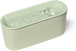 Cat Mate Katzen-Trinkbrunnen aus Keramik mit USB-Anschluss 800ml Grün – Bild 1 von 3