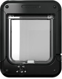 Cat Mate Katzenklappe 358 mit 4-Wege-Schloss Schwarz aus Kunststoff für mittelgroße Katzen - 1 Stk. – Bild 1 von 8