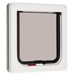 Cat Mate Katzenklappe mit Magnetverschluss und Abschließfunktion weiß aus Kunststoff - 1 Stk. – Bild 1 von 4