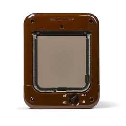 Cat Mate Mikrochip-gesteuerte Katzenklappe 360 in Braun aus Kunststoff - 1 Stk. – Bild 1 von 13