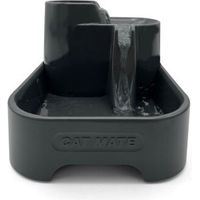 Produktbild von Cat Mate Trinkbrunnen für Katzen mit drei Ebenen aus Kunststoff in Grau - 2 l