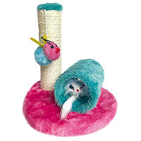 Produktbild von CAT&RINA Kratzbaum und Spielplattform MiniPark für Katzen, mehrfarbig, 24 x 20 x 22 cm