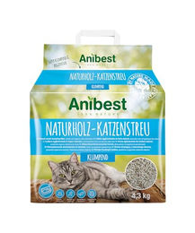 Cat's Best Holzstreu unparfümiert klumpendes Katzenstreu 10 l - 10 l – Bild 1 von 12