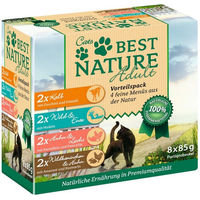 Produktbild von Cat's Best Nassfutter für Katzen Adult Zuckerfrei 8x 85g