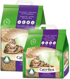 Cat's Best Nature Gold Smart Pellets Holzstreu für Katzen 2 x 10 kg – Bild 1 von 4