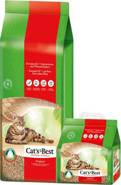 Produktbild von Cat's Best Original Holzstreu für Katzen 19,3kg - 19,3 kg