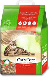 Cat's Best Original Katzenstreu Pflanzenstreu 10l - 10 l – Bild 1 von 2