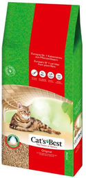 Cat's Best Original Katzenstreu pflanzliche Klumpstreu unparfümiert 40 Liter 17,2 kg - 17,2 kg – Bild 1 von 9