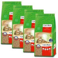 Produktbild von Cat's Best Original Unparfümiertes Holzstreu für Katzen 4x17,2 kg
